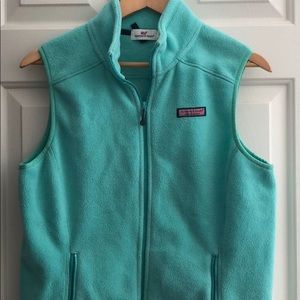 Vineyard Vines turquoise vest